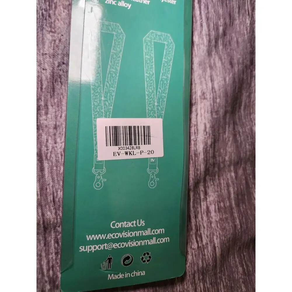 *5 for $25*‎ EcoVision 2 Pack Keychain Lanyard Wristlet Floral Inspire Me